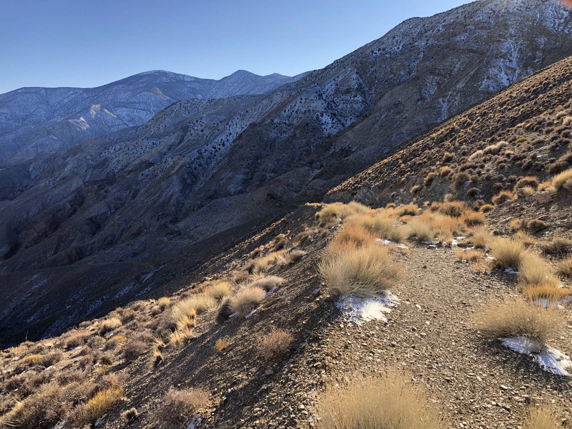 Abandoned Trail Canyon Mining Road, Death Valley National Park, California