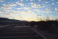 Sunset at the Furnace Creek Visitor Center, Death Valley National Park, California