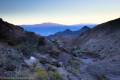 Views down the wash from Hole in the Rock Spring Trail, Death Valley National Park, California