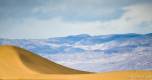 Mountains beyond the Mesquite Sand Dunes, Death Valley National Park, California