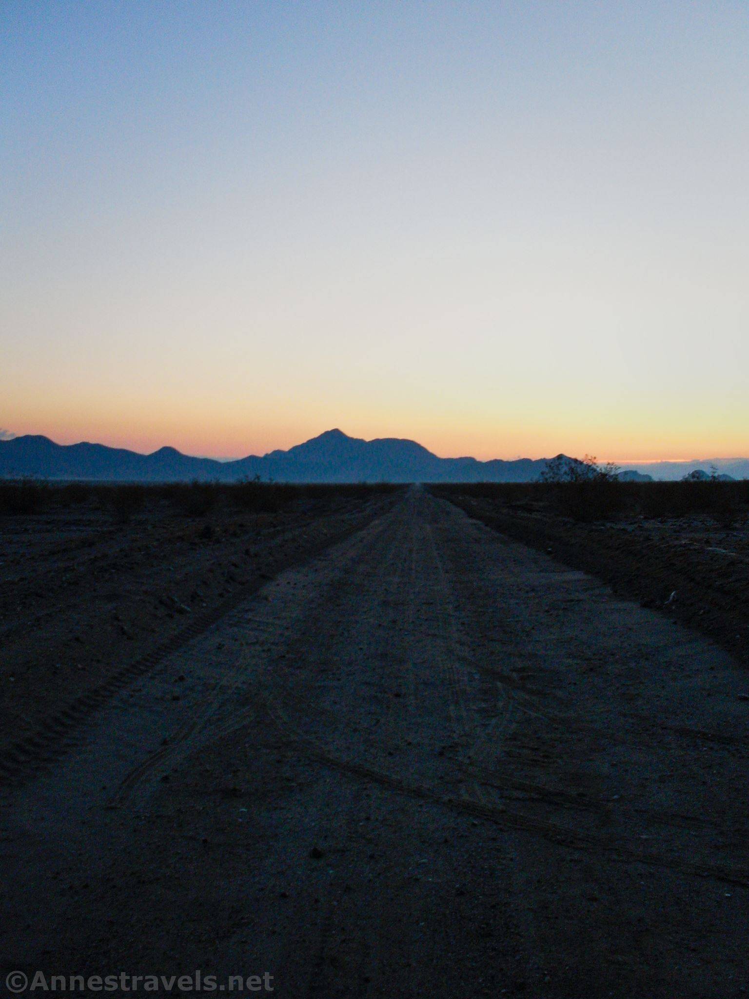 Along the Harry Wade Road, Death Valley National Park, California