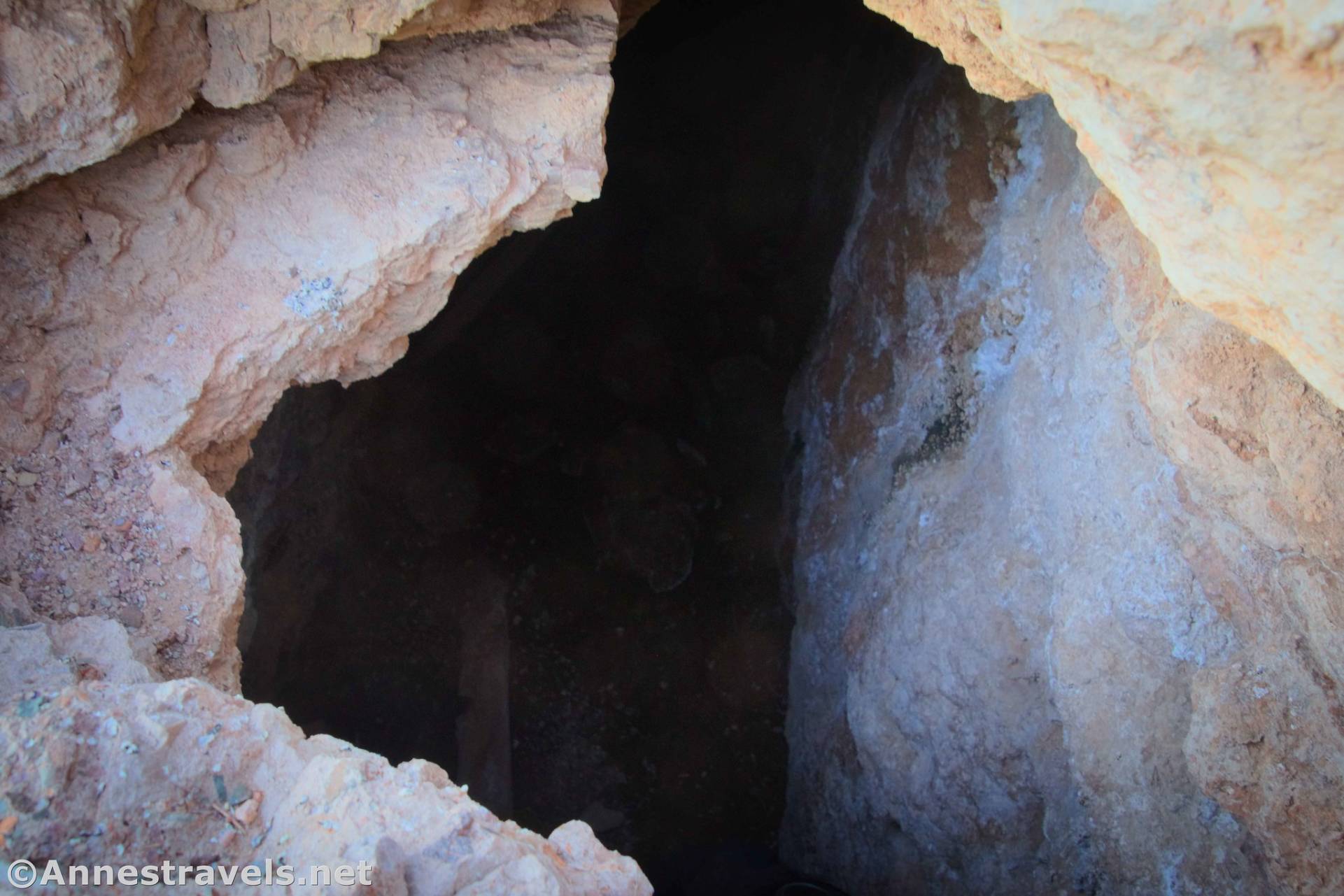 Cave beside Hole in the Rock Spring Trail, Death Valley National Park, California