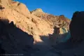 Colorful walls in Desolation Canyon, Death Valley National Park, California