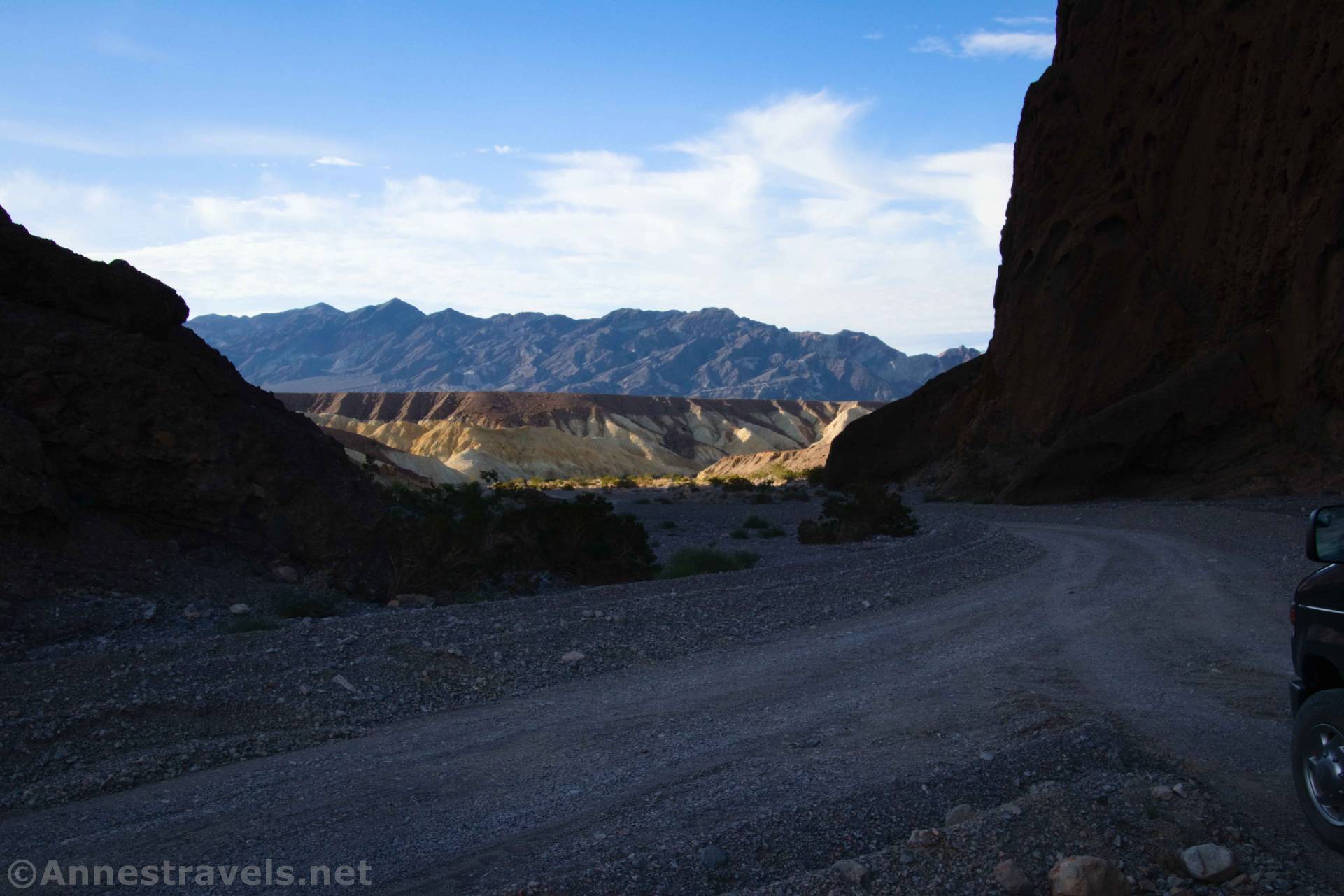 In Hole in the Wall, Hole in the Wall Road, Death Valley National Park, California