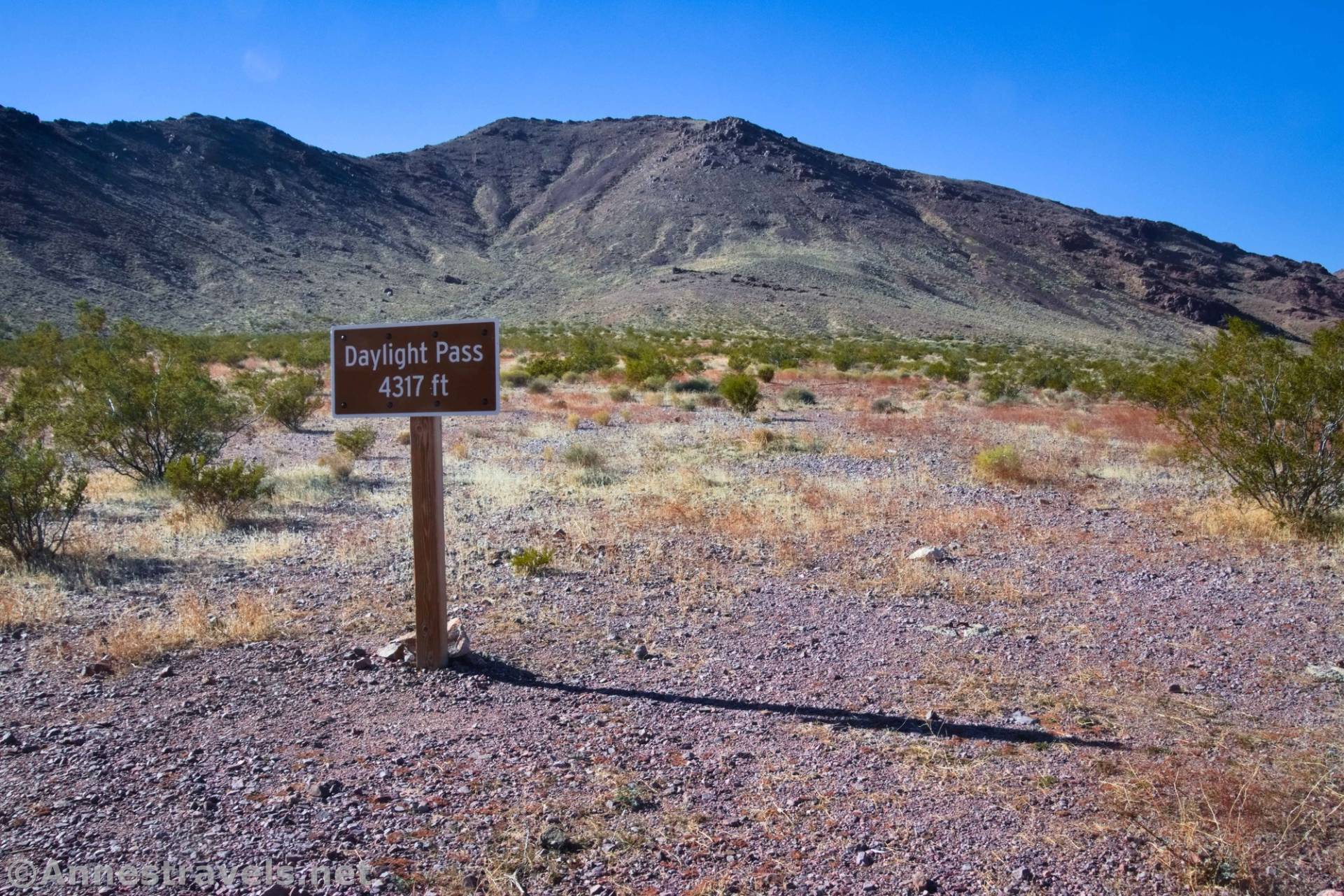 Daylight Spring Route, Death Valley National Park, California