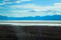 Salt flats along the Badwater Road, Death Valley National Park, California