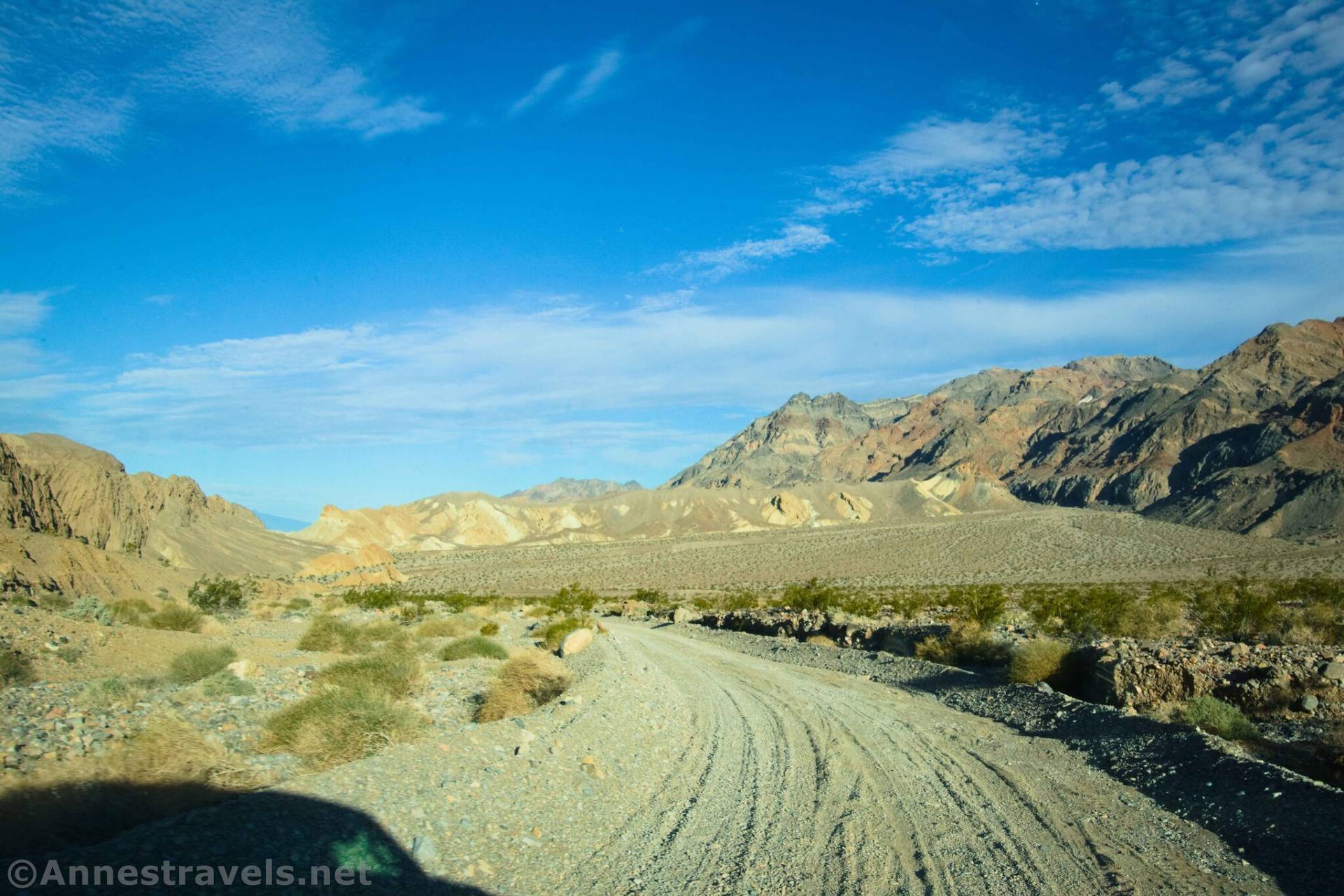 Along the Hole in the Wall Road, Death Valley National Park, California