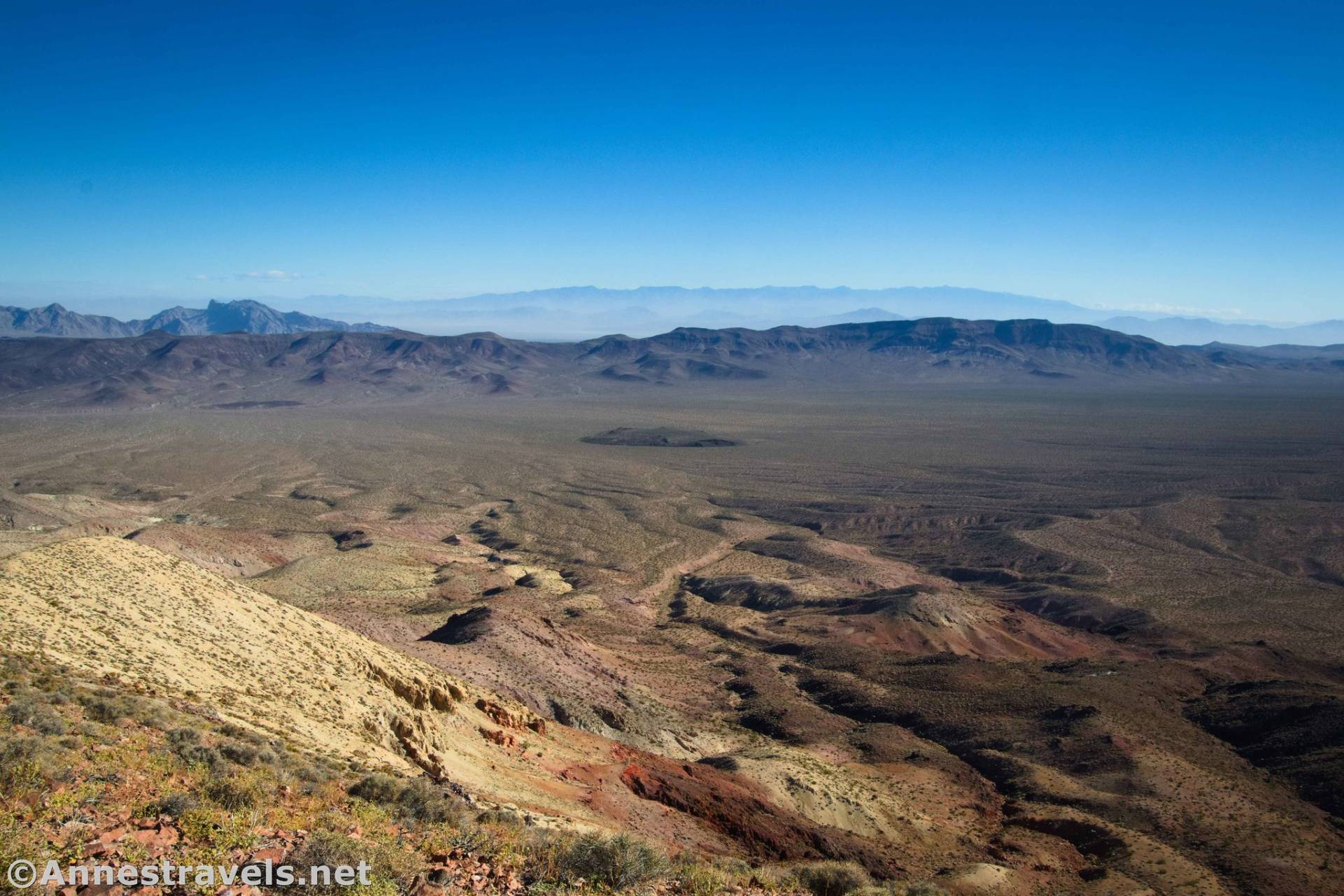 Greenwater Valley from Coffin Peak, Death Valley National Park, California